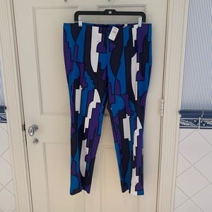 NWT Emilio Pucci Ankle Pants Size 14